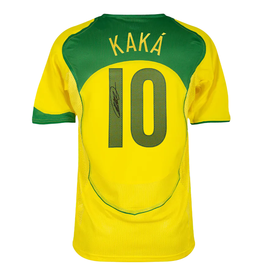Kaka Brazil jersey back